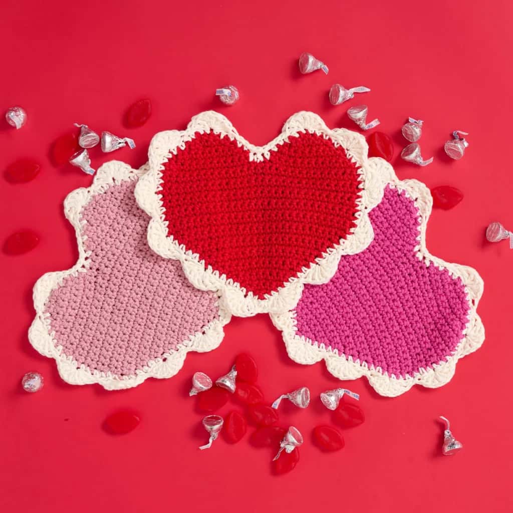 Valentine’s Heart Placemat