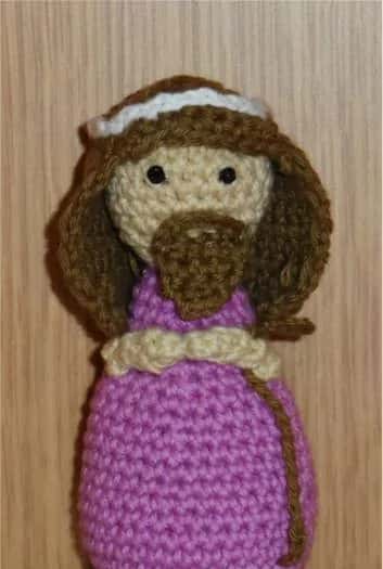 Christmas nativity scene: Saint Joseph