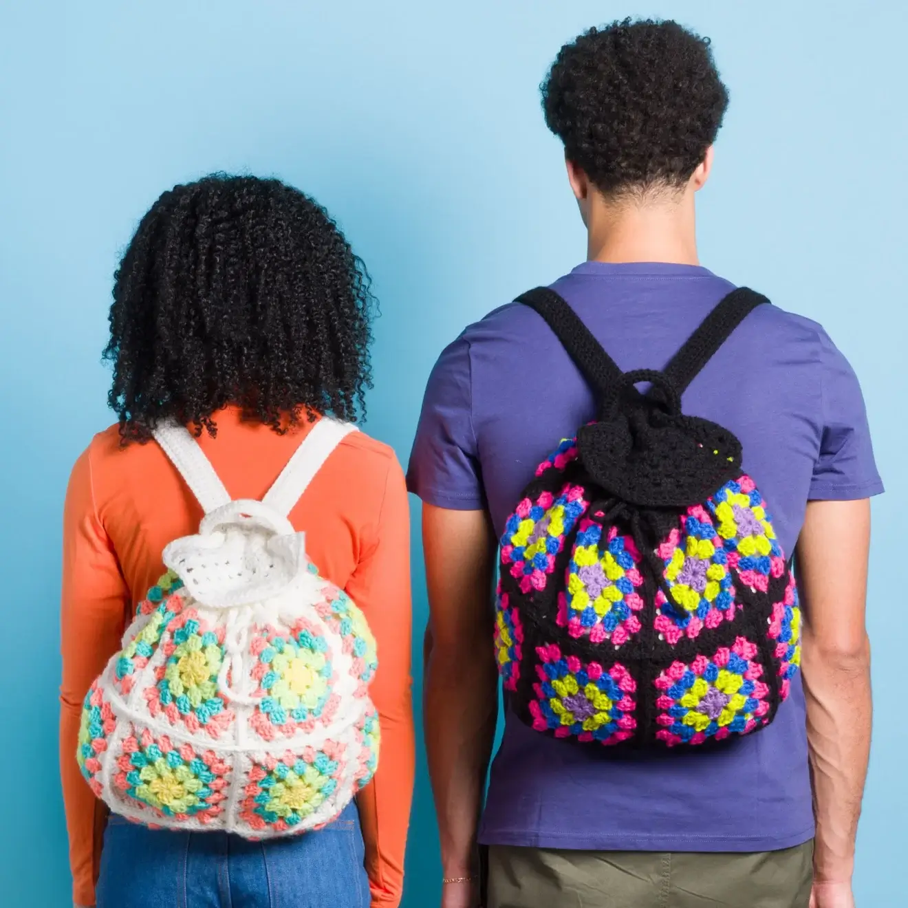 Granny Square Backpack