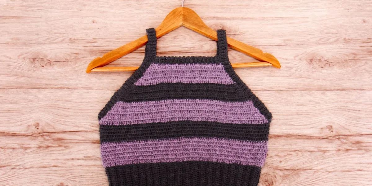 Crop Top Crochet Crochet