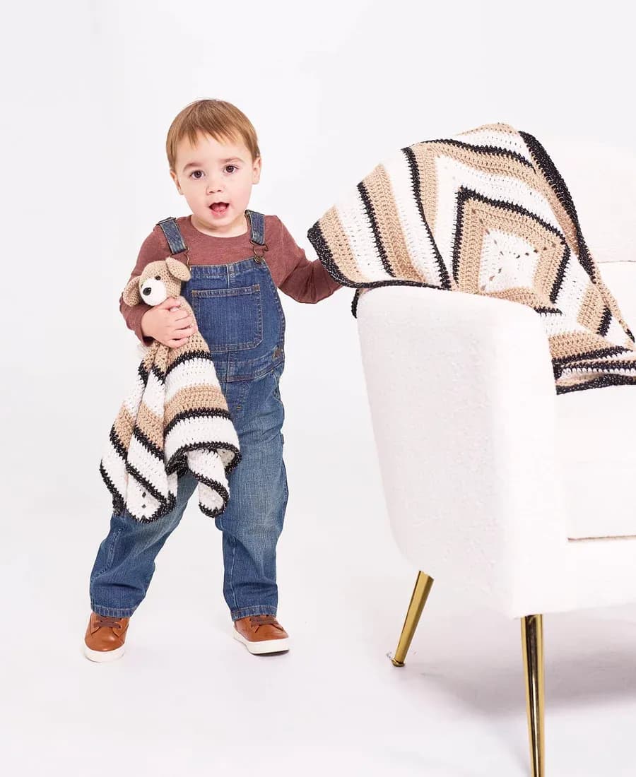 Baby Blanket and Lovey Set