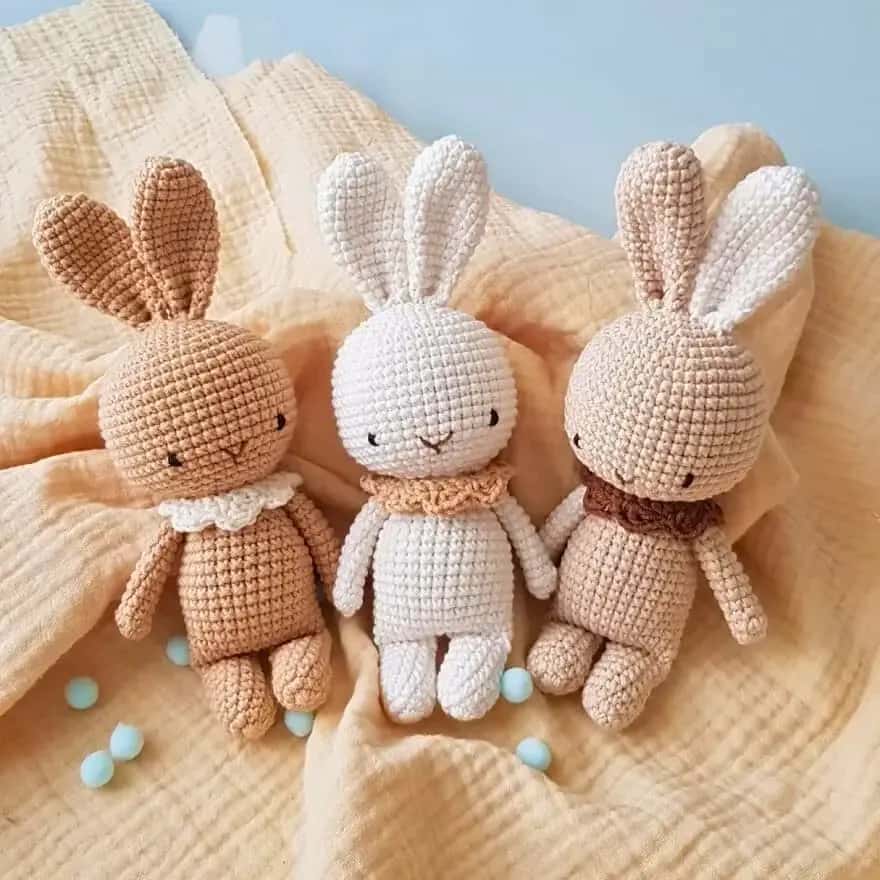Baby Amigurumi Bunnies