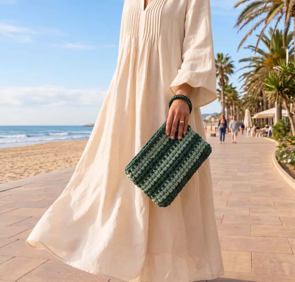 Casual Crochet Tote Bag for Beginners