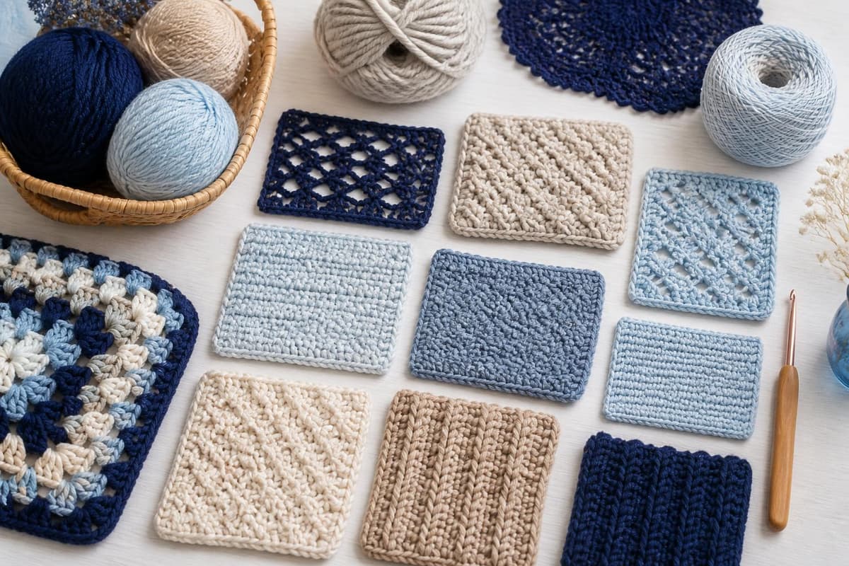 Tipos de hilos de crochet para proyectos